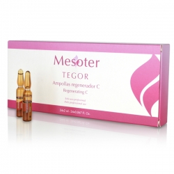 Regenerujące ampułki do mezoterapii/elektroporacji do twarzy MESOTER FACIAL REGENERATING C 24x2ml